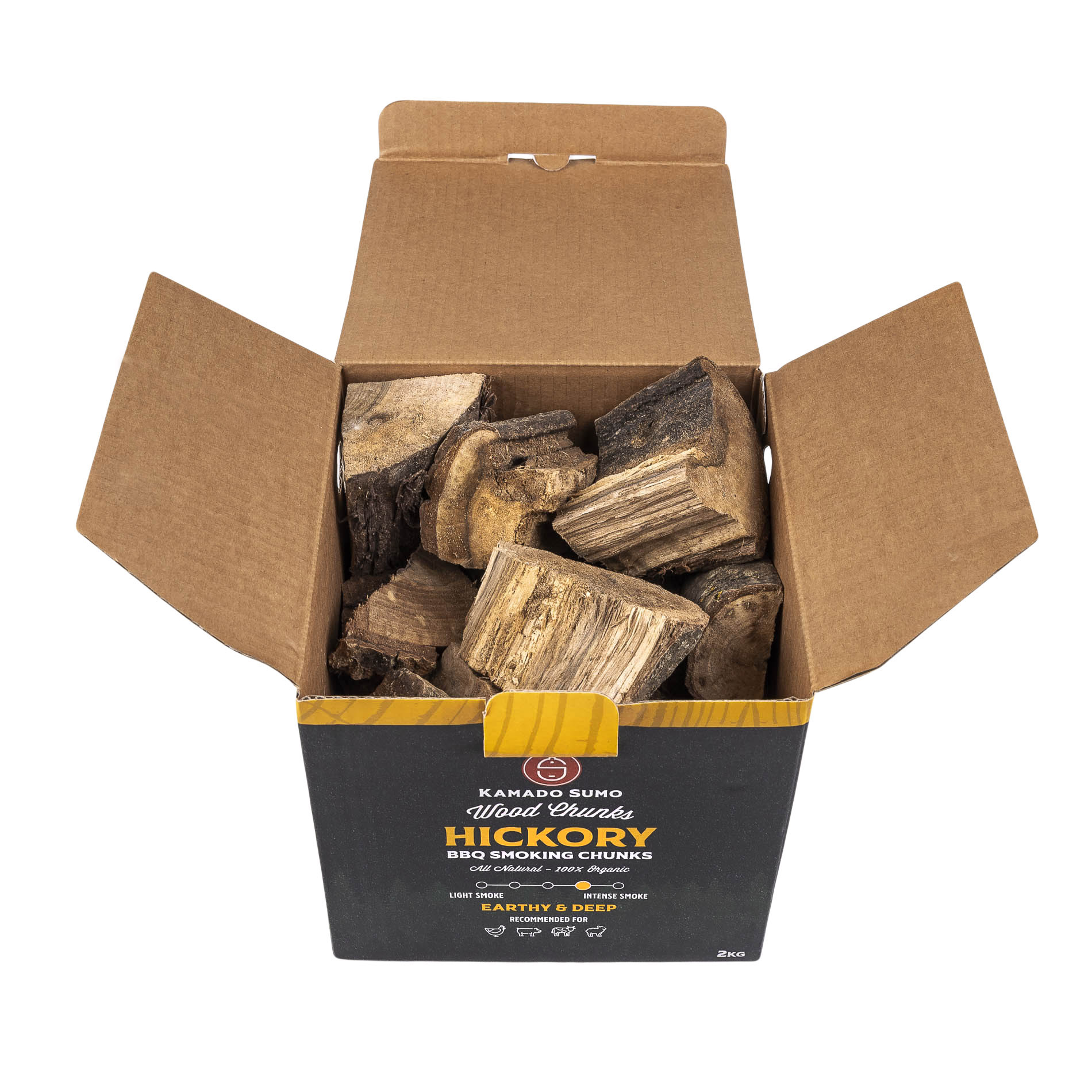 Hickory Chunks 2 kg - Bild 4