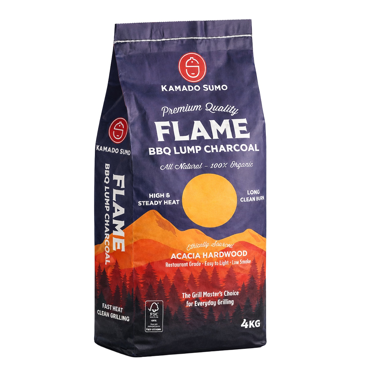 Flame grillkol 4kg