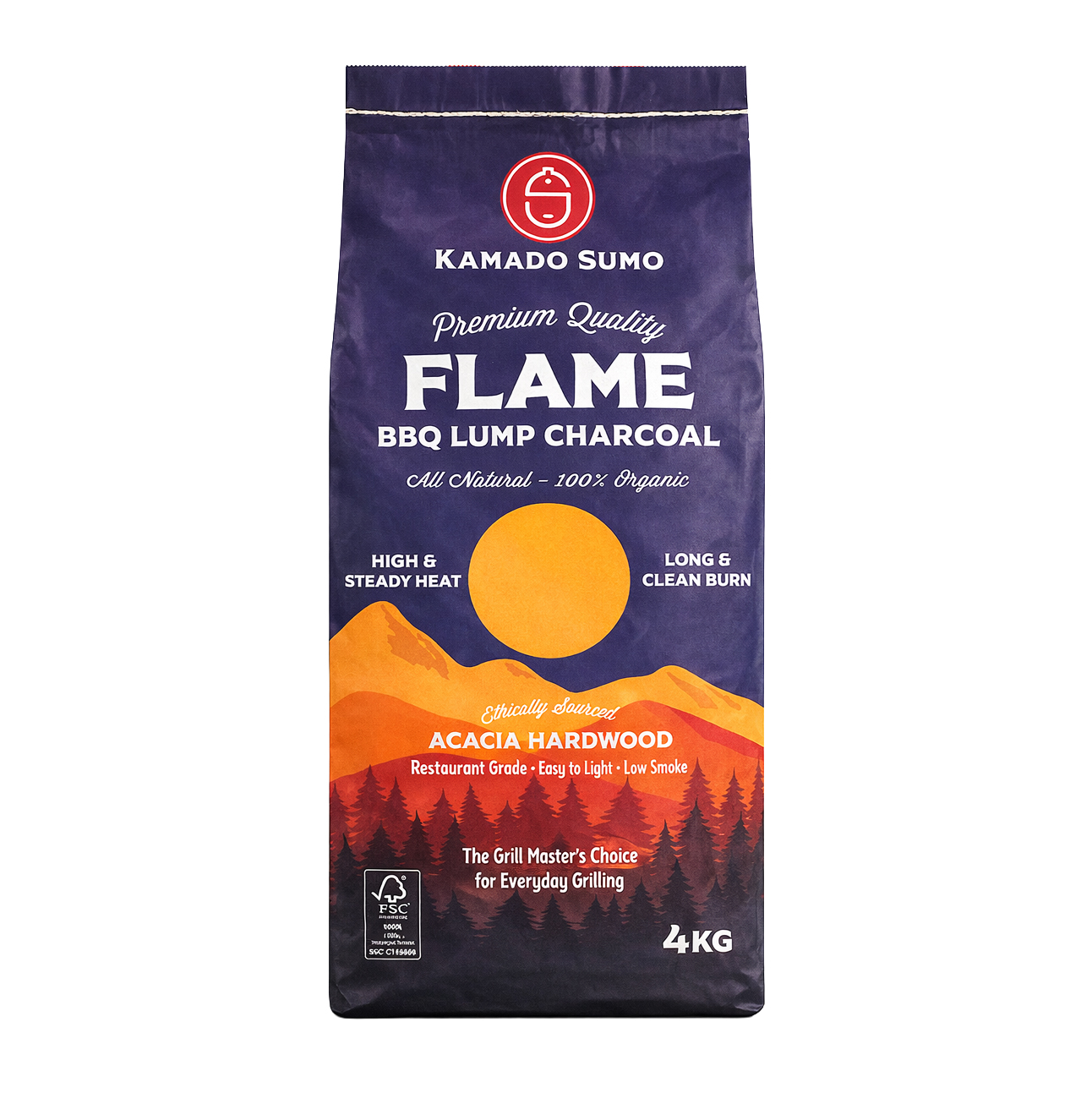 Flame grillkol 4kg - Bild 2